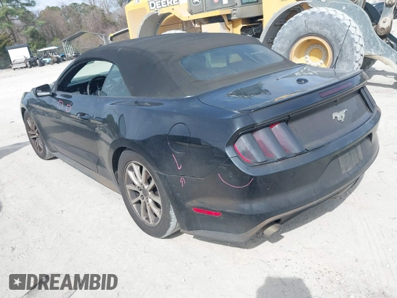 2015 Ford Mustang EcoBoost Premium with VIN 1FATP8UH7F5363887, listed as a IAAI auction lot 41683446 with 138,570 mi miles and . Bid and sale history available at DreamBid. Image 3.