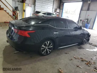 2017 Nissan Maxima SV with VIN 1N4AA6APXHC448794, listed as a Copart auction lot 84404944 with 112,228 mi miles and Salvage Title. Bid and sale history available at carsss.com. Image 3.
