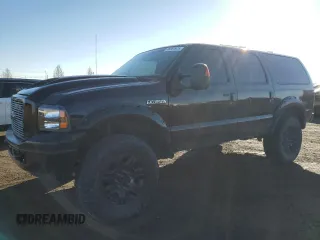 2005 Ford Excursion Limited with VIN 1FMSU43P15ED23864, listed as a Copart auction lot 46581975 with Not Provided miles and Salvage Title. Bid and sale history available at DreamBid. Image 1.
