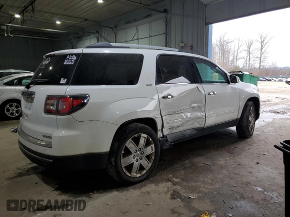 2017 GMC Acadia Limited z VIN 1GKKVSKD9HJ152259, wystawiony jako Copart lot #84899404 z przebiegiem Nie podano mil oraz Szkoda całkowita • Salvage title. Historia ofert i sprzedaży dostępna na DreamBid. Obrazek 3.