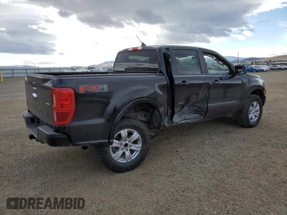 2019 Ford Ranger XL with VIN 1FTER4FH9KLB23197, listed as a Copart auction lot 49005295 with 27,879 mi miles and Salvage title. Bid and sale history available at DreamBid. Image 3.