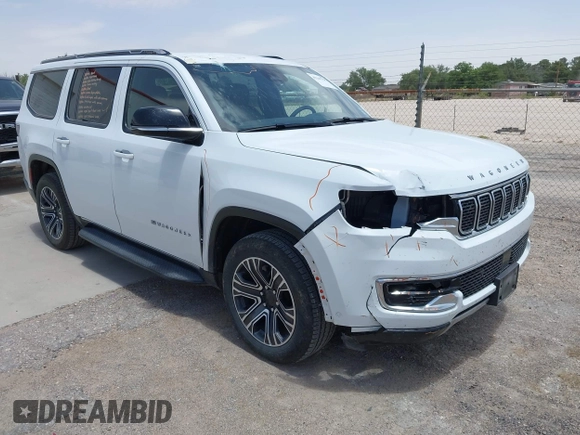 2024 Jeep Wagoneer Series II with VIN 1C4SJUBP3RS169700, listed as a IAAI auction lot 42245795 with 36,737 mi miles and . Bid and sale history available at DreamBid. Image 1.