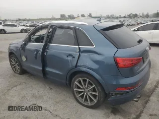 2018 Audi Q3 Premium Plus with VIN WA1HCCFS2JR007320, listed as a Copart auction lot 50150175 with 70,096 mi miles and Salvage Title. Bid and sale history available at carsss.com. Image 2.