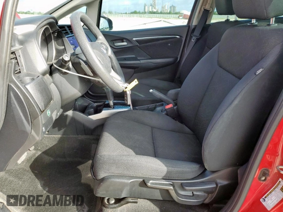 2015 Honda Fit EX-L with VIN 3HGGK5H89FM754196, listed as a Copart auction lot 60936485 with 180,743 mi miles and Salvage title. Bid and sale history available at DreamBid. Image 7.