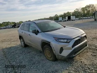 2020 Toyota RAV4 LE with VIN 2T3H1RFV6LC049907, listed as a Copart auction lot 50608605 with 45,296 mi miles and Salvage Title. Bid and sale history available at carsss.com. Image 11.