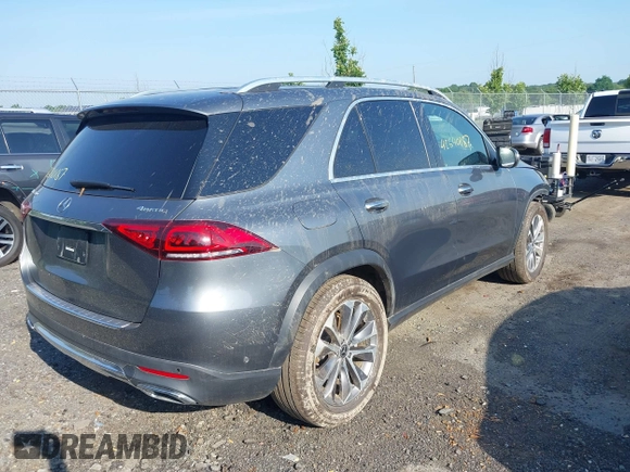 2021 Mercedes-Benz GLE 350 with VIN 4JGFB4KB2MA412328, listed as a IAAI auction lot 42540187 with 73,416 mi miles and . Bid and sale history available at DreamBid. Image 4.