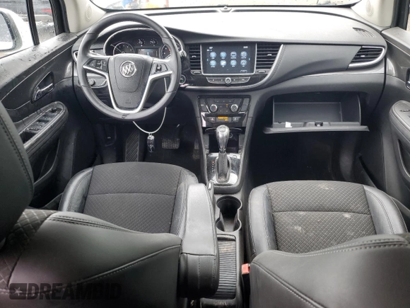 2017 Buick Encore Preferred with VIN KL4CJASB3HB117175, listed as a Copart auction lot 61460385 with 93,435 mi miles and Salvage title. Bid and sale history available at DreamBid. Image 8.