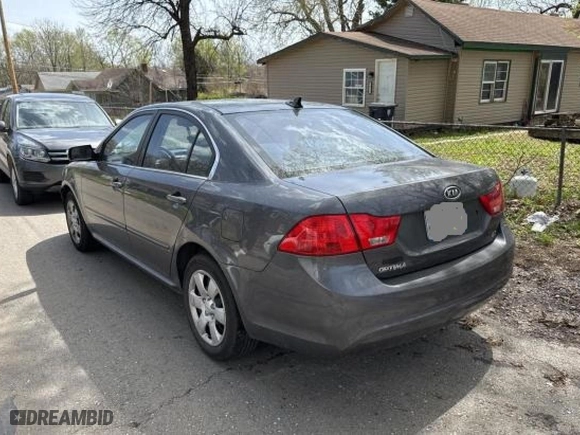 2009 Kia Optima LX with VIN KNAGE228695323268, listed as a Copart auction lot 51813365 with 99,447 mi miles and Clean Title. Bid and sale history available at carsss.com. Image 3.