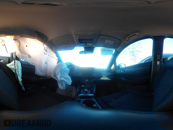 2021 Nissan LEAF SV with VIN 1N4AZ1CVXMC553479, listed as a IAAI auction lot 41452391 with 42,820 mi miles and . Bid and sale history available at DreamBid. Image 17.