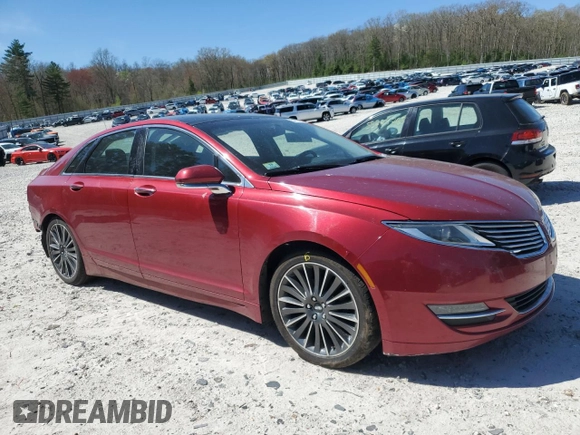 2016 Lincoln MKZ Hybrid with VIN 3LN6L2LUXGR603264, listed as a Copart auction lot 54794685 with 127,455 mi miles and Salvage title. Bid and sale history available at DreamBid. Image 4.