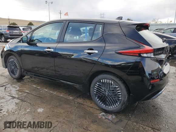 2025 Nissan LEAF SV Plus with VIN 1N4CZ1CV5SC563701, listed as a Copart auction lot 46543415 with 956 mi miles and Salvage Title. Bid and sale history available at carsss.com. Image 2.