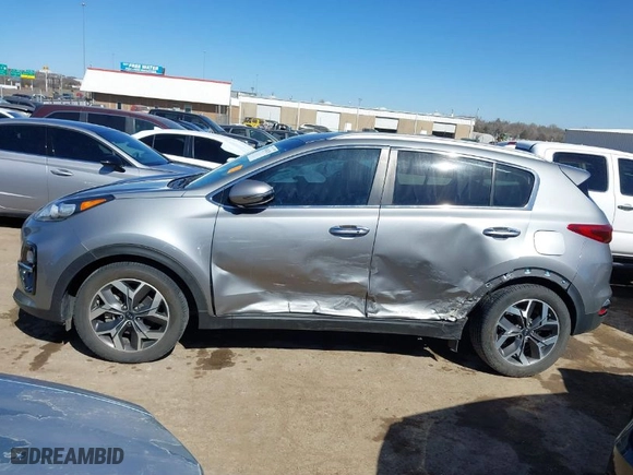 2020 Kia Sportage EX with VIN KNDPN3AC3L7719684, listed as a IAAI auction lot 41676192 with 68,492 mi miles. Bid and sale history available at carsss.com. Image 14.