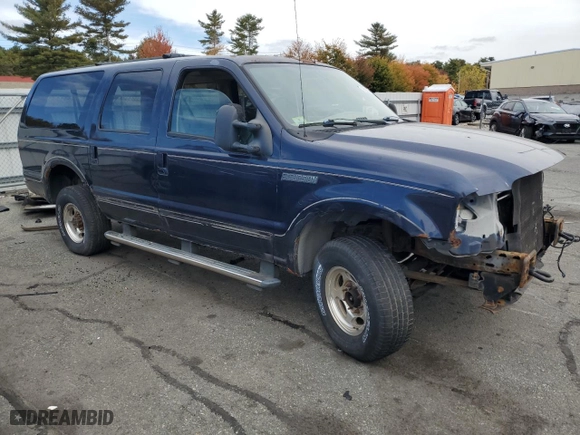 2005 Ford Excursion Eddie Bauer with VIN 1FMNU45SX5ED46557, listed as a Copart auction lot 76399364 with 0 mi miles and Non Repairable. Bid and sale history available at carsss.com. Image 4.