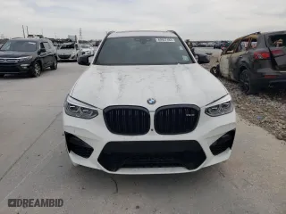 2021 BMW X3 M with VIN 5YMTS0C03M9F40179, listed as a Copart auction lot 80927493 with 35,512 mi miles. Bid and sale history available at carsss.com. Image 5.