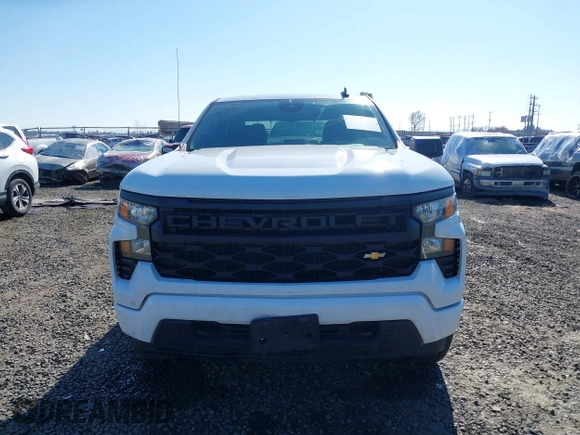 2024 Chevrolet Silverado 1500 Custom with VIN 1GCPDBEK2RZ329347, listed as a IAAI auction lot 41643156 with 15,084 mi miles and . Bid and sale history available at DreamBid. Image 13.