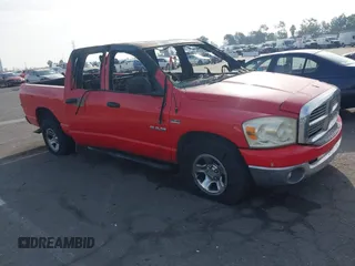2008 Dodge 1500 SLT with VIN 1D7HA18298S513409, listed as a IAAI auction lot 40988733 with Not Provided miles. Bid and sale history available at carsss.com. Image 1.