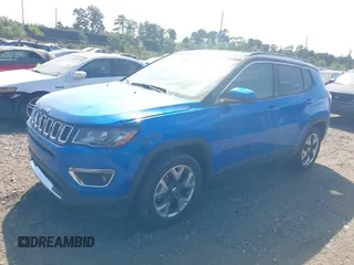 2020 Jeep Compass Limited with VIN 3C4NJCCB4LT125706, listed as a IAAI auction lot 40393170 with Not Provided miles and . Bid and sale history available at DreamBid. Image 17.