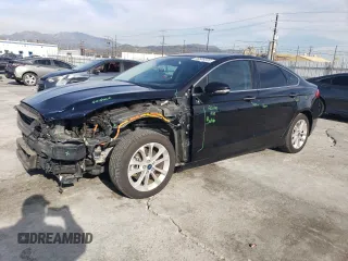 2019 Ford Fusion Titanium with VIN 3FA6P0SU7KR114950, listed as a Copart auction lot 48506035 with 106,165 mi miles and Salvage title. Bid and sale history available at DreamBid. Image 1.