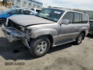 2001 Toyota Land Cruiser with VIN JTEHT05J312011815, listed as a Copart auction lot 58303244 with 211,972 mi miles and Salvage Title. Bid and sale history available at carsss.com. Image 1.