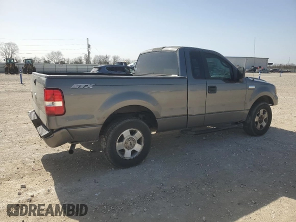2005 Ford F-150 XL with VIN 1FTRF122X5NB97523, listed as a Copart auction lot 47263215 with 220,777 mi miles and Salvage Title. Bid and sale history available at carsss.com. Image 3.