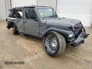 2018 Jeep Wrangler Unlimited Sport S with VIN 1C4HJXDN7JW264071, listed as a Copart auction lot 43575135 with 96,371 mi miles and Clean title. Bid and sale history available at DreamBid. Image 4.