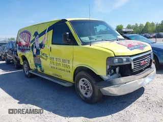 2017 GMC Savana Cargo z VIN 1GTW7AFF8H1906054, wystawiony jako IAAI lot #42131056 z przebiegiem 150 000 mil mil oraz . Historia ofert i sprzedaży dostępna na DreamBid. Obrazek 1.