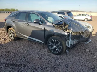 2021 Lexus RX 450h with VIN 2T2HGMDA5MC067791, listed as a Copart auction lot 52350105 with 39,617 mi miles and Salvage Title. Bid and sale history available at DreamBid. Image 4.