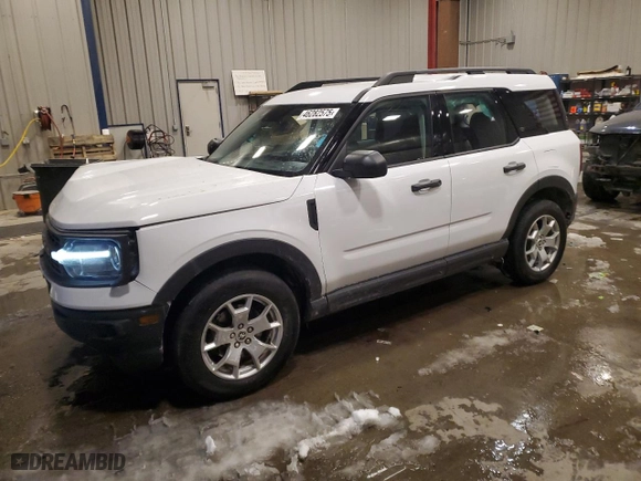 2022 Ford Bronco Sport with VIN 3FMCR9A60NRD14289, listed as a Copart auction lot 46282575 with 39,321 mi miles and Salvage Title. Bid and sale history available at carsss.com. Image 1.