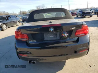 2020 BMW 2 Series 230i with VIN WBA2M7C01L7E59616, listed as a Copart auction lot 88319025 with 36,890 mi miles and Salvage Title. Bid and sale history available at carsss.com. Image 6.