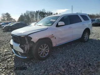 2017 Dodge Durango Special Service with VIN 1C4SDJFT7HC644335, listed as a Copart auction lot 87362514 with 79,668 mi miles and Salvage title. Bid and sale history available at DreamBid. Image 1.