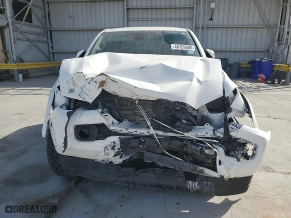 2023 Toyota Tacoma 2WD SR5 with VIN 3TMAZ5CN4PM208565, listed as a Copart auction lot 48159605 with 23,074 mi miles and Salvage Title. Bid and sale history available at carsss.com. Image 5.