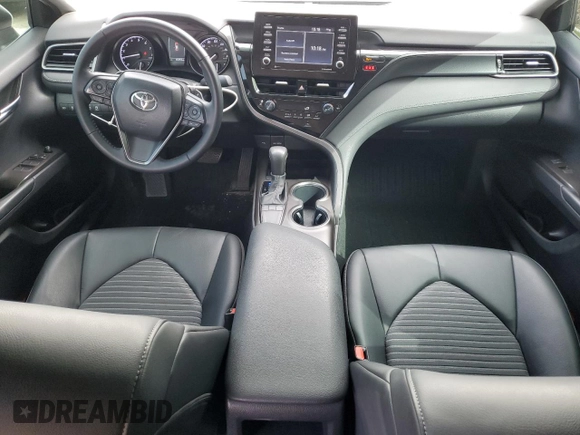 2023 Toyota Camry SE with VIN 4T1G11AK0PU779075, listed as a Copart auction lot 50642705 with 16,392 mi miles and Salvage Title. Bid and sale history available at DreamBid. Image 8.
