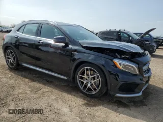 2015 Mercedes-Benz GLA 45 AMG z VIN WDDTG5CB6FJ100812, wystawiony jako Copart lot #54615385 z przebiegiem 73 770 mil mil oraz Szkoda całkowita • Salvage title. Historia ofert i sprzedaży dostępna na DreamBid. Obrazek 4.