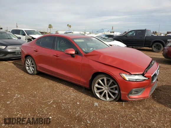 2021 Volvo S60 Momentum with VIN 7JR102FKXMG095822, listed as a Copart auction lot 66138963 with 0 mi miles. Bid and sale history available at carsss.com. Image 4.