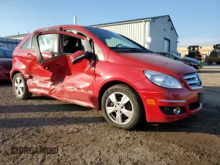 2010 Mercedes-Benz B 200 with VIN WDDFH3DB9AJ593603, listed as a Copart auction lot 80907433 with 56,688 mi miles and Clean Title. Bid and sale history available at DreamBid. Image 4.
