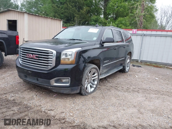 2017 GMC Yukon XL SLT with VIN 1GKS1GKC7HR340179, listed as a IAAI auction lot 41887780 with 195,978 mi miles. Bid and sale history available at carsss.com. Image 2.