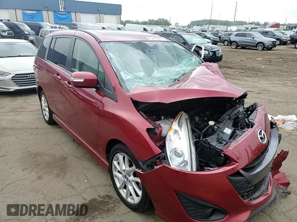 2015 Mazda 5 Grand Touring with VIN JM1CW2DL2F0179081, listed as a Copart auction lot 70816904 with Not provided miles and Clean title. Bid and sale history available at DreamBid. Image 12.