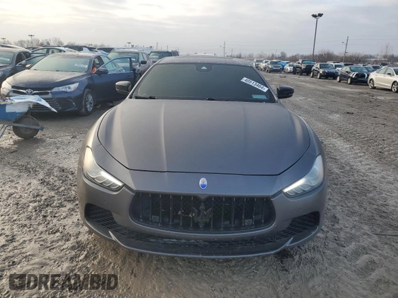 2017 Maserati Ghibli S Q4 with VIN ZAM57RTA0H1213655, listed as a Copart auction lot 40513464 with 125,713 mi miles. Bid and sale history available at carsss.com. Image 5.
