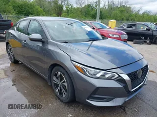 2022 Nissan Sentra SV with VIN 3N1AB8CVXNY250088, listed as a IAAI auction lot 41958028 with 36,740 mi miles and . Bid and sale history available at DreamBid. Image 1.