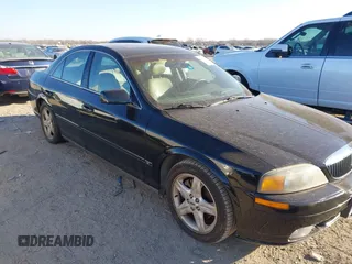 2001 Lincoln LS with VIN 1LNHM87A31Y623910, listed as a IAAI auction lot 41379032 with 145,864 mi miles. Bid and sale history available at carsss.com. Image 1.