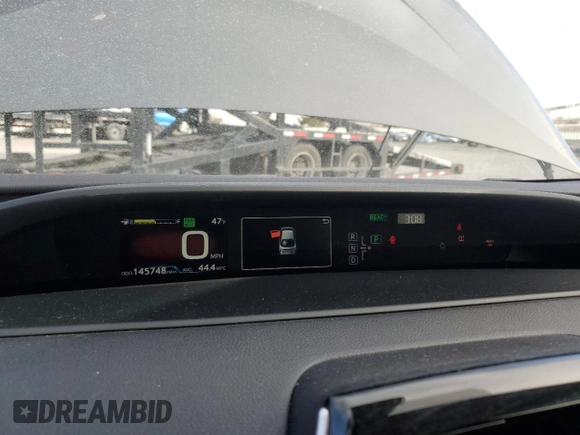 2017 Toyota Prius Two with VIN JTDKBRFU6H3039767, listed as a Copart auction lot 45300385 with 145,748 mi miles and Salvage Title. Bid and sale history available at carsss.com. Image 9.