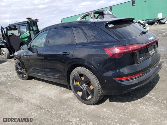 2021 Audi e-tron Prestige with VIN WA1VAAGE3MB009757, listed as a Copart auction lot 49671144 with NaN miles. Bid and sale history available at carsss.com. Image 2.