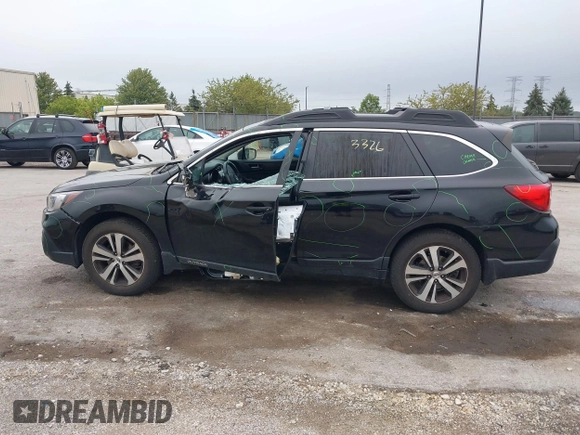 2018 Subaru Outback Limited with VIN 4S4BSANC9J3352839, listed as a IAAI auction lot 40033326 with 73,040 mi miles and . Bid and sale history available at DreamBid. Image 14.