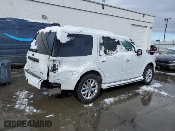 2016 Ford Expedition Limited with VIN 1FMJU2AT8GEF53646, listed as a Copart auction lot 49155795 with 103,563 mi miles and Salvage title. Bid and sale history available at DreamBid. Image 3.