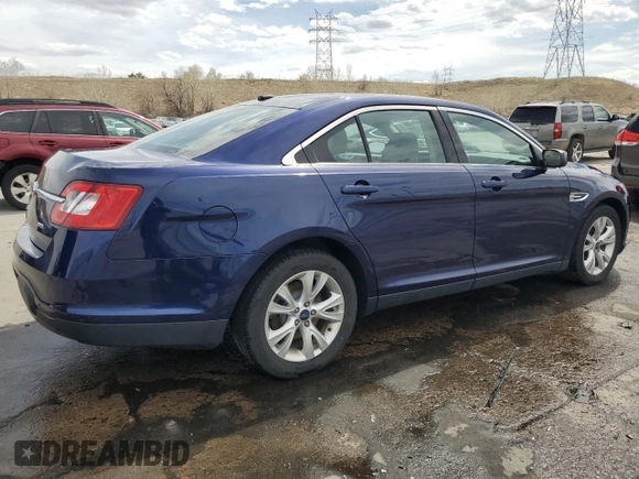 2011 Ford Taurus SEL with VIN 1FAHP2EW3BG160011, listed as a Copart auction lot 51301935 with 45,627 mi miles and Salvage Title. Bid and sale history available at carsss.com. Image 3.