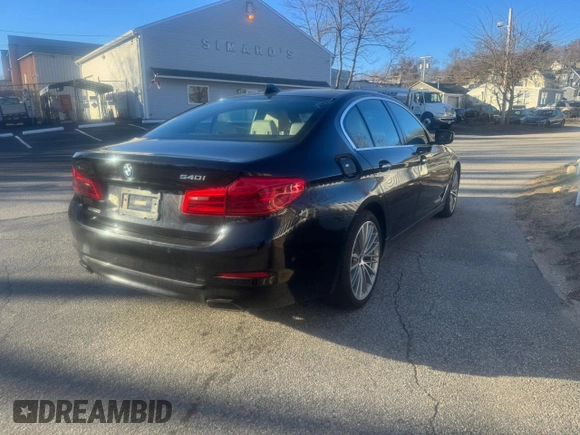2017 BMW 5 Series 540i xDrive with VIN WBAJE7C36HG890783, listed as a Copart auction lot 88510725 with 128,332 mi miles and Clean title. Bid and sale history available at DreamBid. Image 4.