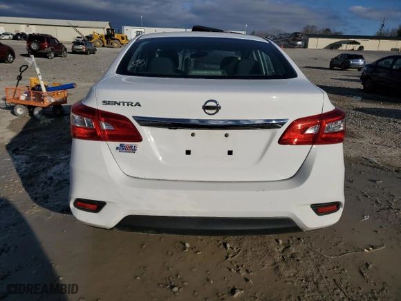 2019 Nissan Sentra S with VIN 3N1AB7AP2KY340555, listed as a Copart auction lot 49399295 with 127,329 mi miles and Salvage Title. Bid and sale history available at carsss.com. Image 6.