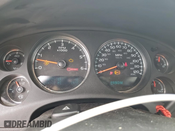 2010 Chevrolet Tahoe LS with VIN 1GNUCAE00AR103589, listed as a Copart auction lot 60621345 with 214,922 mi miles and Salvage title. Bid and sale history available at DreamBid. Image 9.
