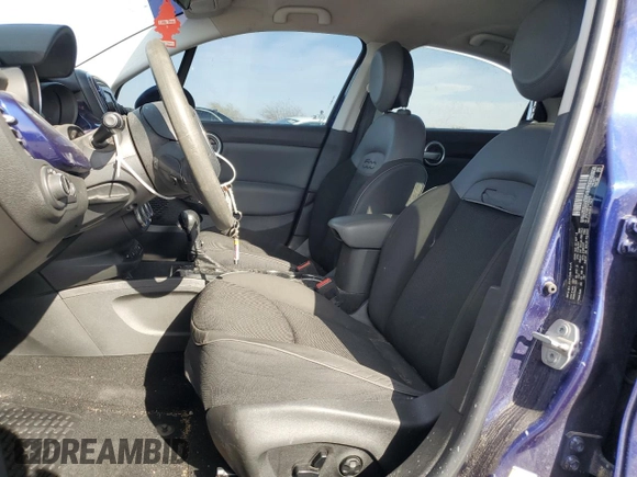 2016 FIAT 500X Easy with VIN ZFBCFXBT0GP335215, listed as a Copart auction lot 51522105 with 73,293 mi miles and Salvage title. Bid and sale history available at DreamBid. Image 7.