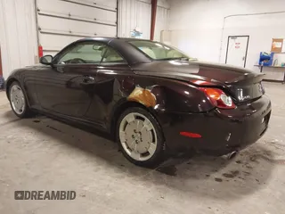 2005 Lexus SC with VIN JTHFN48Y950069904, listed as a IAAI auction lot 41804397 with 120,703 mi miles. Bid and sale history available at carsss.com. Image 3.